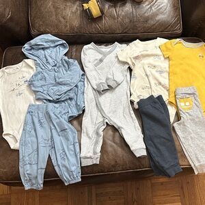 Carters baby boy bundle size 9 months